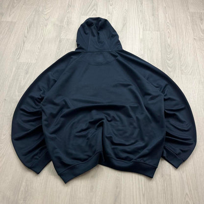 VINTAGE Y2K REEBOK SPELL OUT HOODIE NAVY
