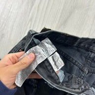 VINTAGE 00s LEVIS 501 JEANS BLACK