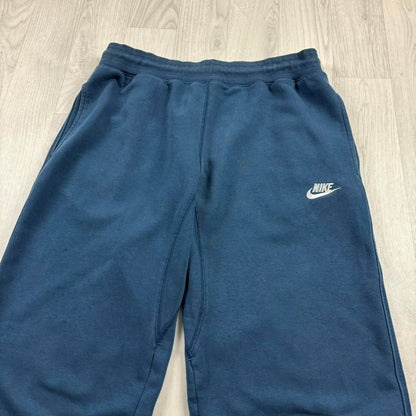 VINTAGE 00s NIKE BAGGY COTTON SWEATPANTS BLUE