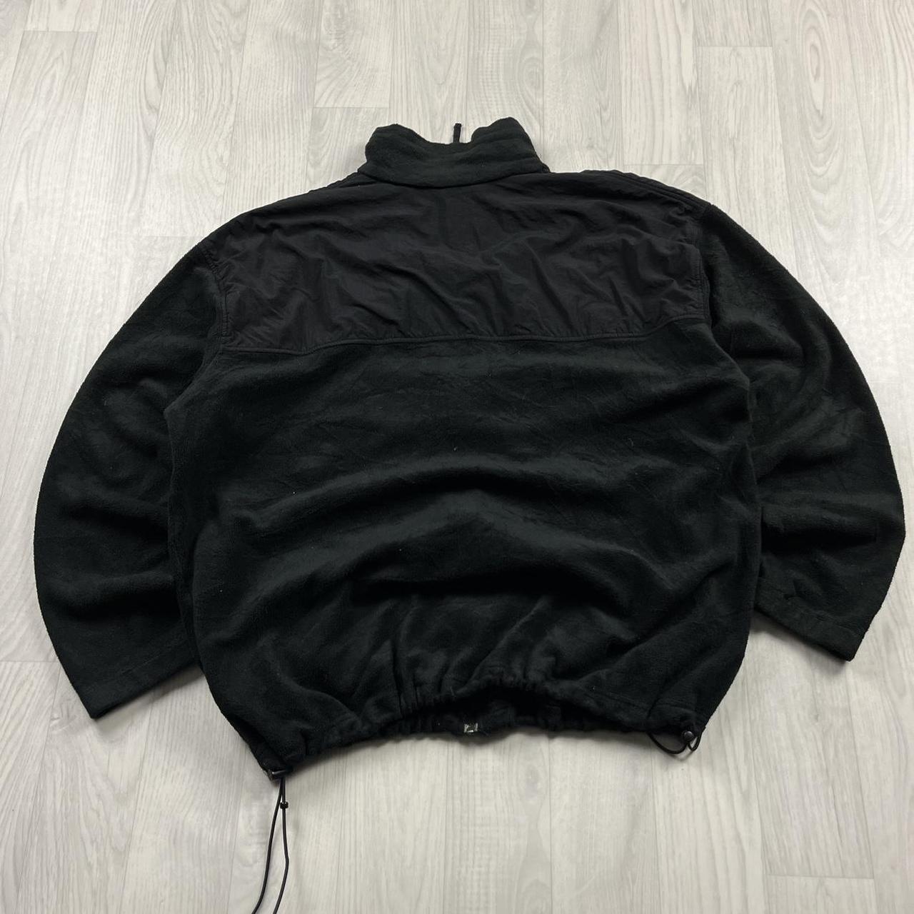 VINTAGE Y2K COLUMBIA ZIP UP TECHNICAL FLEECE BLACK