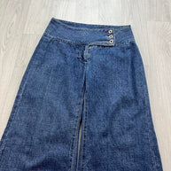 VINTAGE Y2K TOMMY HILFIGER LOW RISE FLARED JEANS BLUE