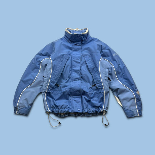 VINTAGE 00s COLUMBIA TECHNICAL UTILITY SKI JACKET BLUE