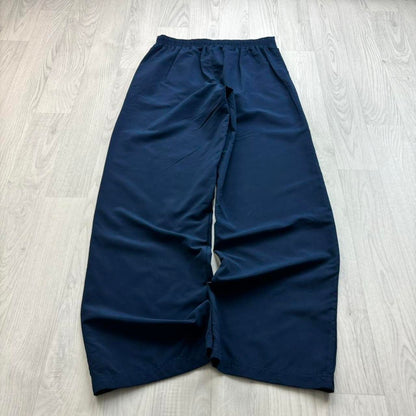 VINTAGE Y2K ADIDAS BAGGY TRACKSUIT BOTTOMS NAVY