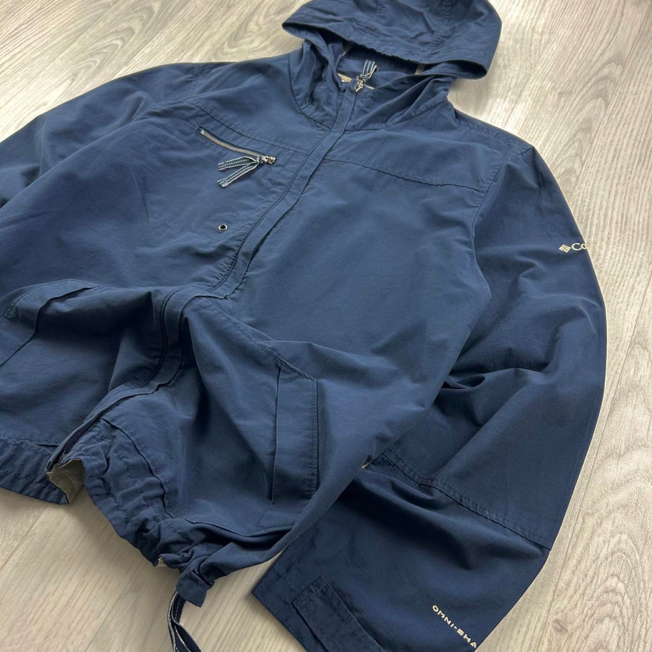 VINTAGE Y2K COLUMBIA TECHNICAL UTILITY JACKET NAVY
