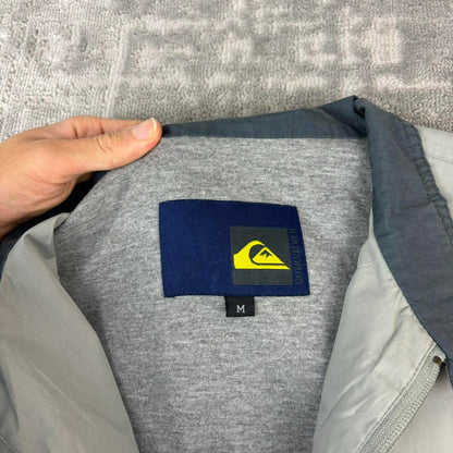 VINTAGE Y2K QUIKSILVER UTILITY JACKET GREY