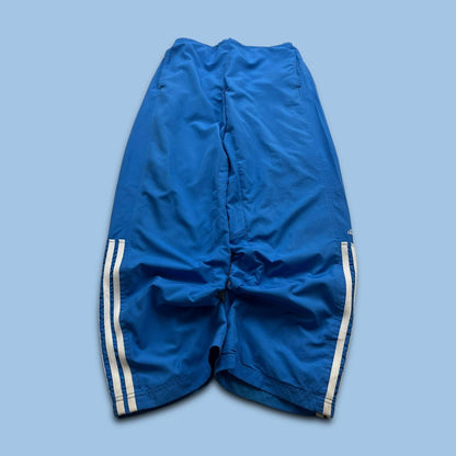 VINTAGE Y2K ADIDAS BAGGY TRACKSUIT BOTTOMS BLUE