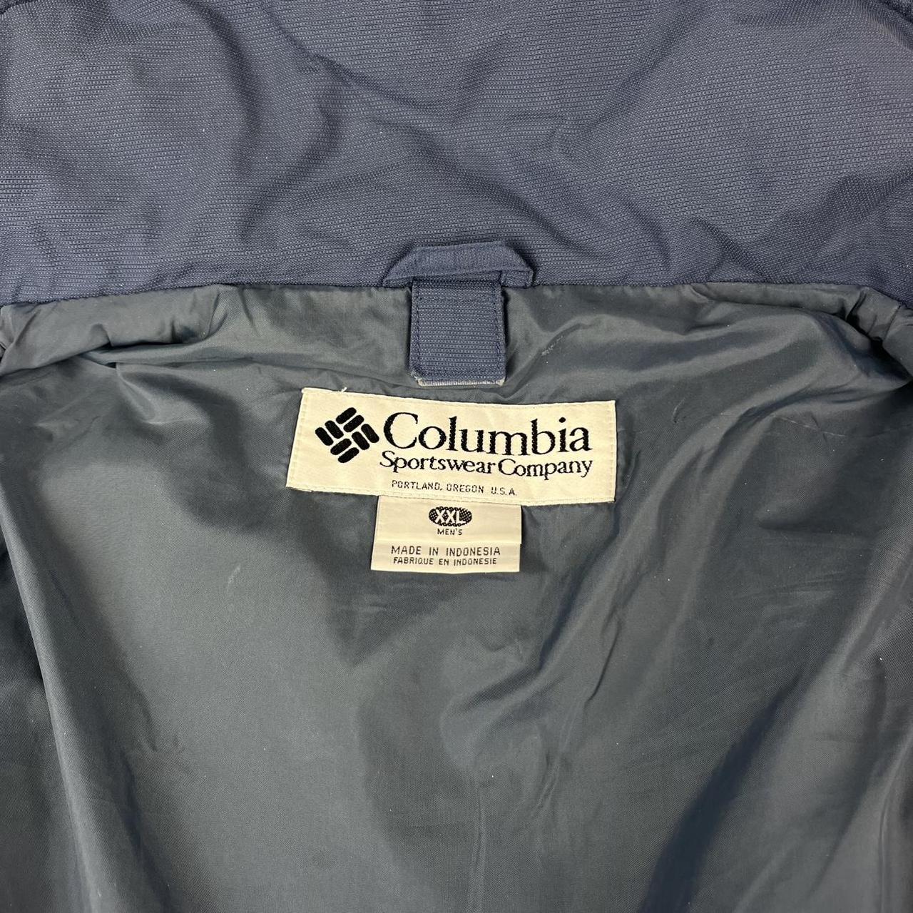 VINTAGE 00s COLUMBIA TECHNICAL UTILITY SKI JACKET BLUE