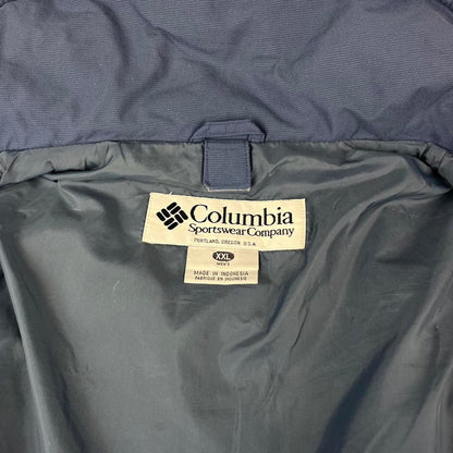 VINTAGE 00s COLUMBIA TECHNICAL UTILITY SKI JACKET BLUE