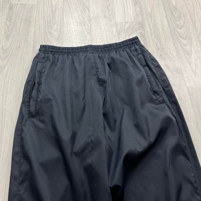 VINTAGE Y2K UMBRO BAGGY TRACKSUIT BOTTOMS BLACK