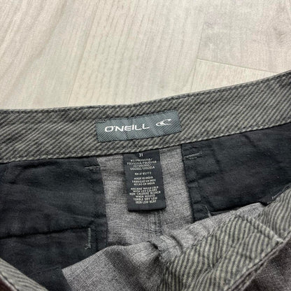VINTAGE Y2K ONEILL BAGGY BOARD SHORTS GREY