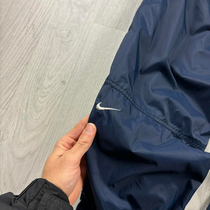 VINTAGE 90s NIKE BAGGY TRACKSUIT BOTTOMS NAVY