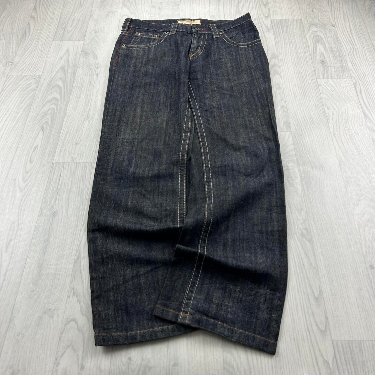 VINTAGE Y2K 5TH STREET BAGGY JEANS BLACK