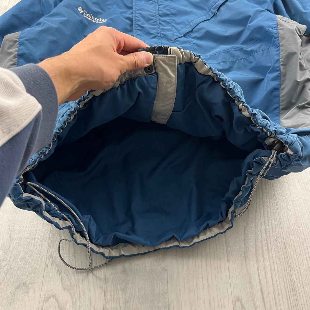 VINTAGE Y2K COLUMBIA TECHNICAL SKI JACKET BLUE