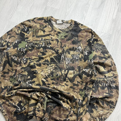 VINTAGE Y2K JERZEES REALTREE LONG SLEEVE T SHIRT CAMO