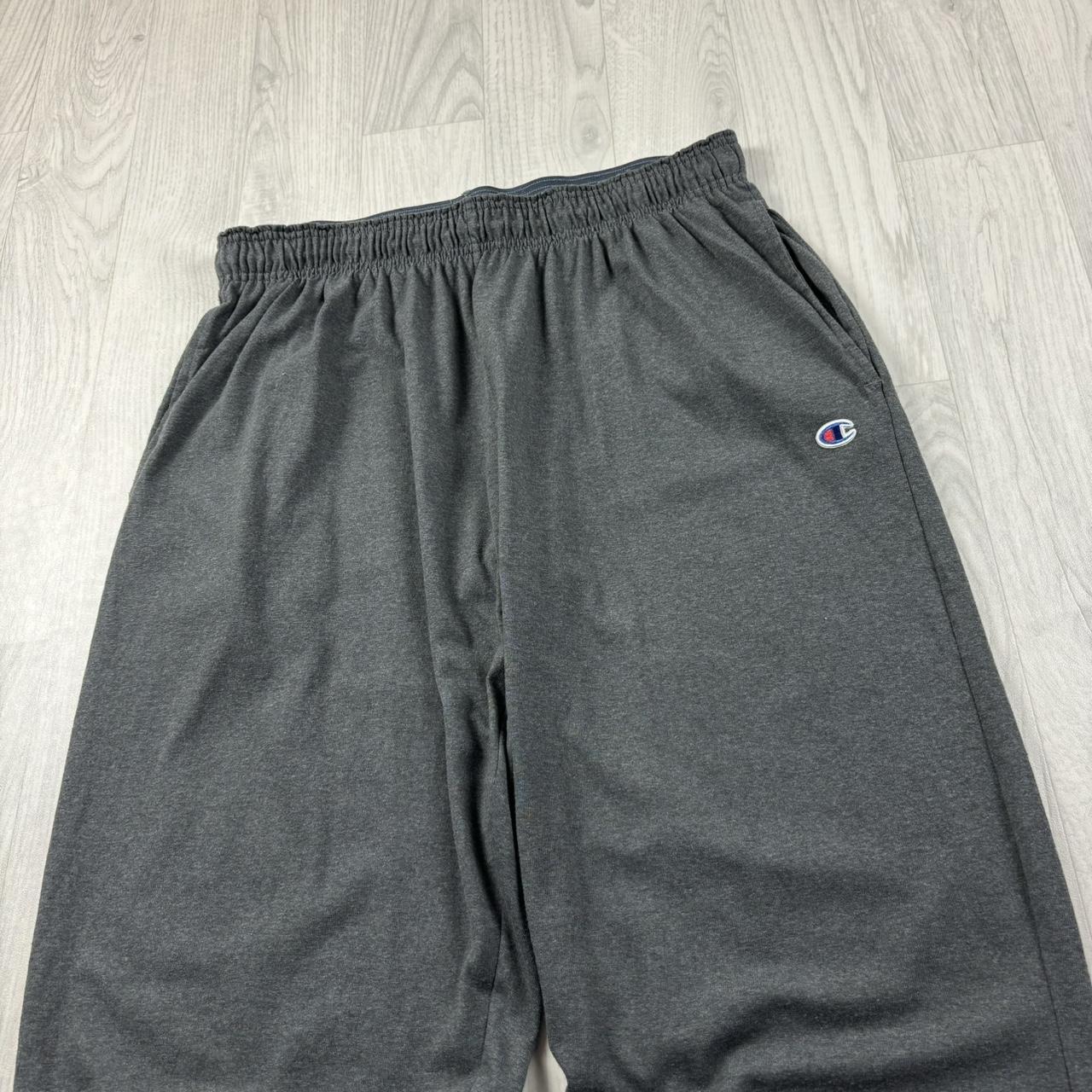 VINTAGE 00s CHAMPION BAGGY LIGHTWEIGHT SWEATPANTS GREY