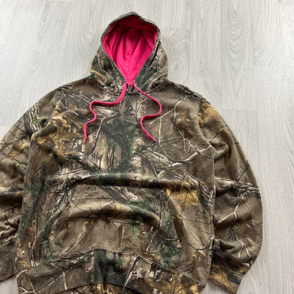VINTAGE REALTREE HOODIE CAMO PINK