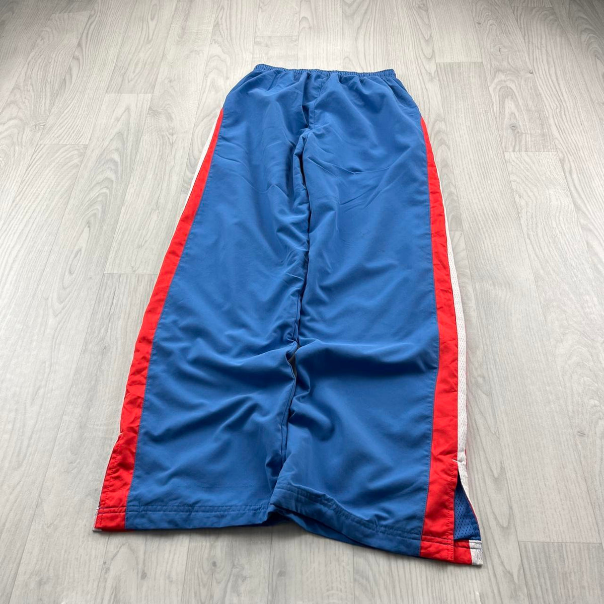 VINTAGE Y2K NIKE LOW RISE TRACKSUIT BOTTOMS BLUE