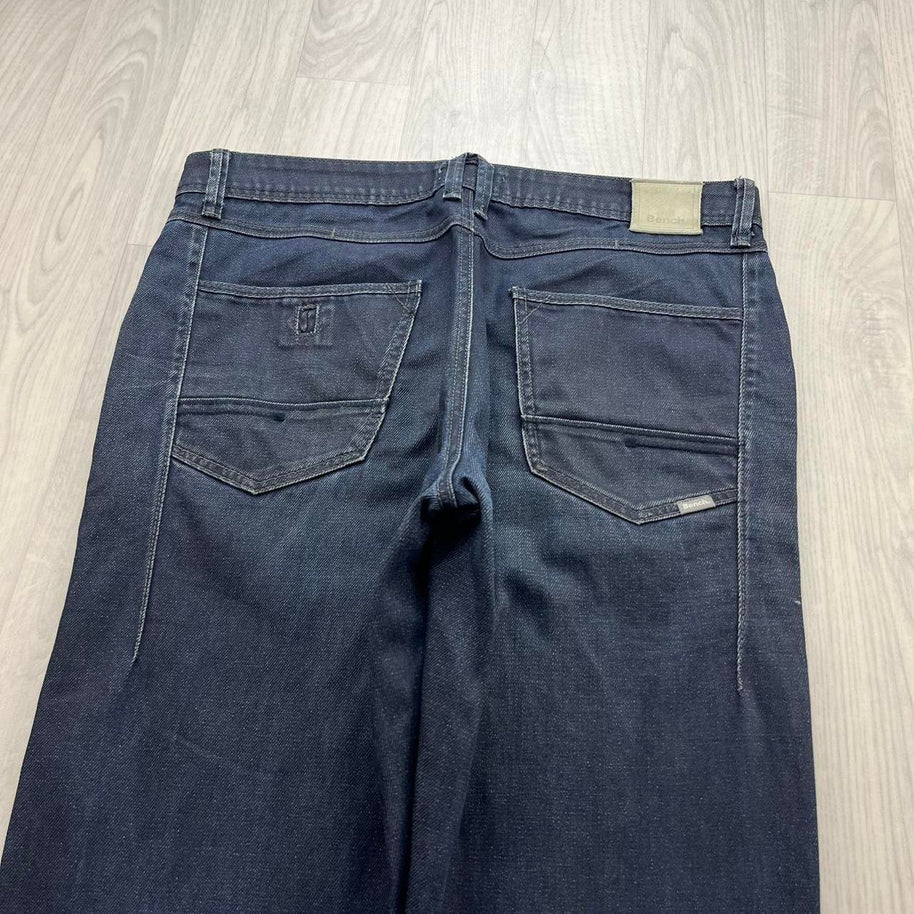 VINTAGE Y2K BENCH STRAIGHT LEG JEANS NAVY