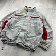 VINTAGE Y2K COLUMBIA TECHNICAL UTILITY SKI JACKET GREY