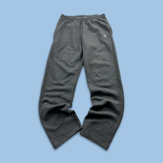 VINTAGE 00s CHAMPION BAGGY COTTON SWEATPANTS GREY