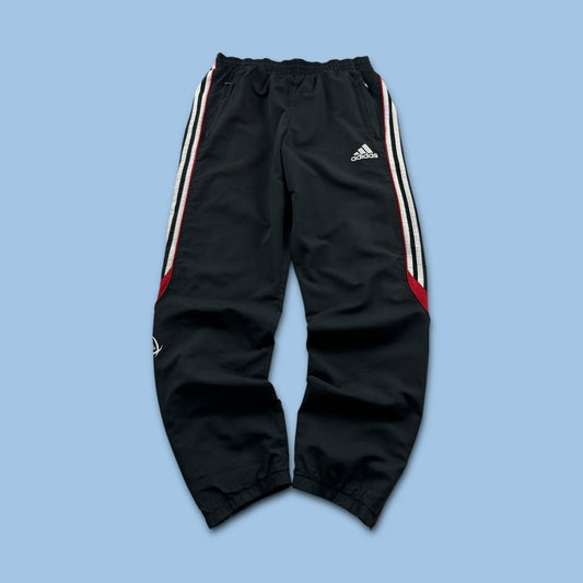 VINTAGE Y2K ADIDAS BAGGY TRACKSUIT BOTTOMS BLACK