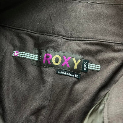 VINTAGE Y2K ROXY BAGGY SKI PANTS SALOPETTES BROWN