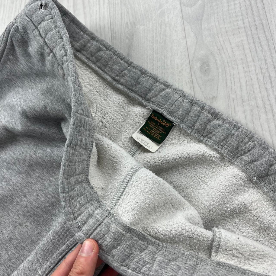 VINTAGE Y2K TIMBERLAND BAGGY COTTON SWEATPANTS GREY