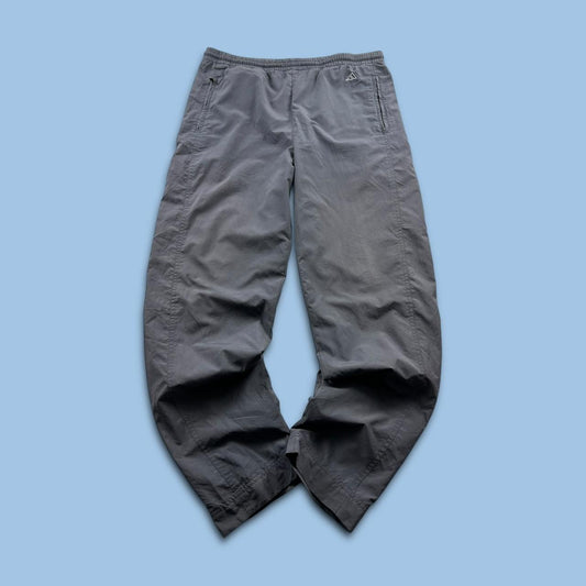 VINTAGE Y2K ADIDAS STRAIGHT LEG TRACKSUIT BOTTOMS NAVY