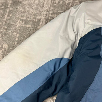 VINTAGE 00s COLUMBIA UTILITY JACKET WHITE BLUE