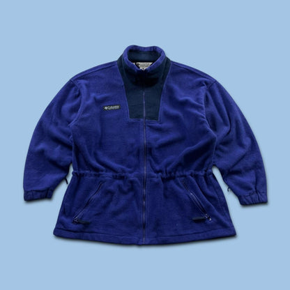 VINTAGE Y2K COLUMBIA ZIP UP TECHNICAL SKI FLEECE PURPLE