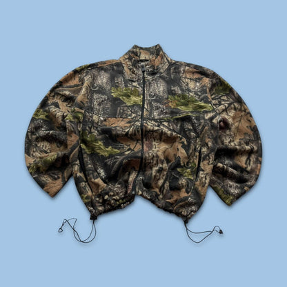 VINTAGE REALTREE ZIP UP TECHNICAL FLEECE JACKET CAMO