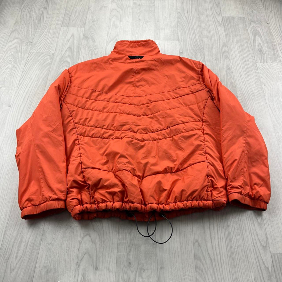 VINTAGE Y2K COLUMBIA PADDED PUFFER SKI JACKET ORANGE