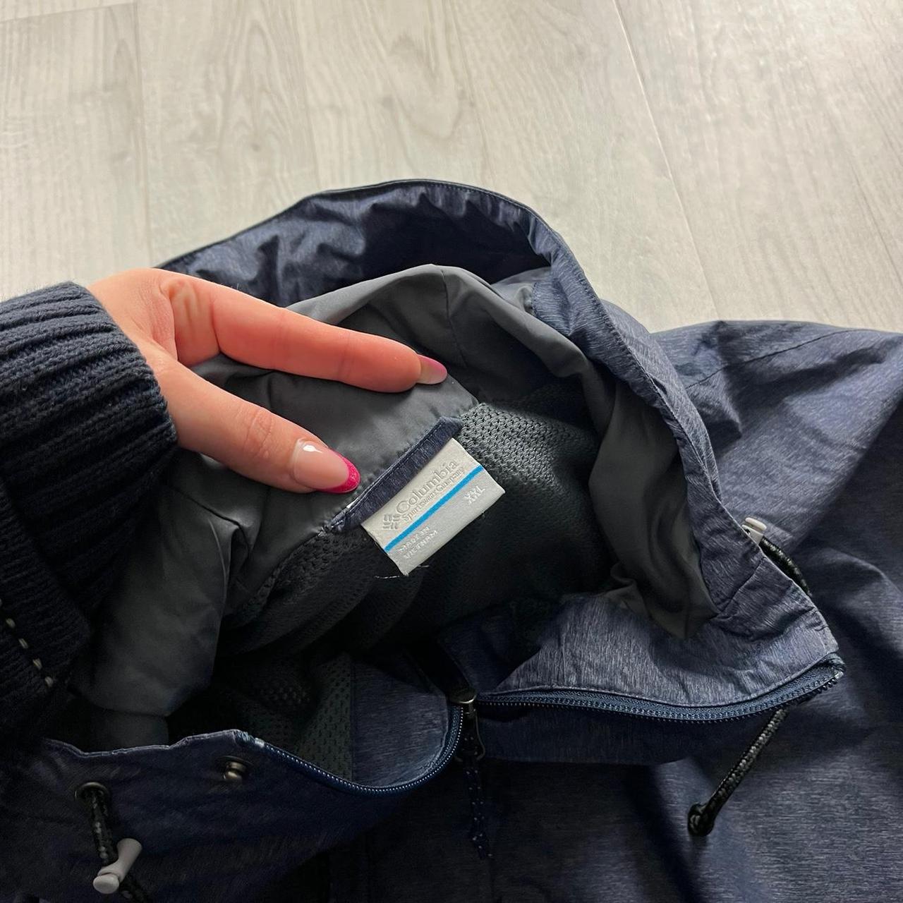 VINTAGE 00s COLUMBIA TECHNICAL LIGHTWEIGHT JACKET NAVY GREY