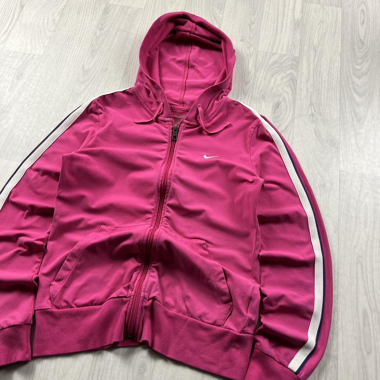 VINTAGE Y2K NIKE ZIP HOODIE PINK
