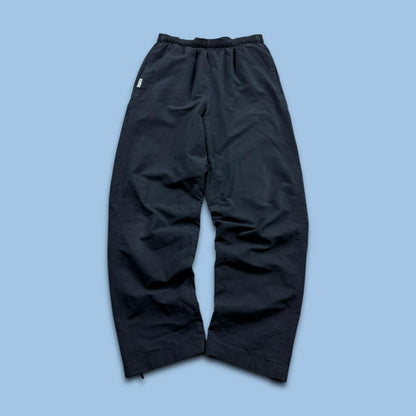 VINTAGE Y2K ADIDAS BAGGY TRACKSUIT BOTTOMS NAVY