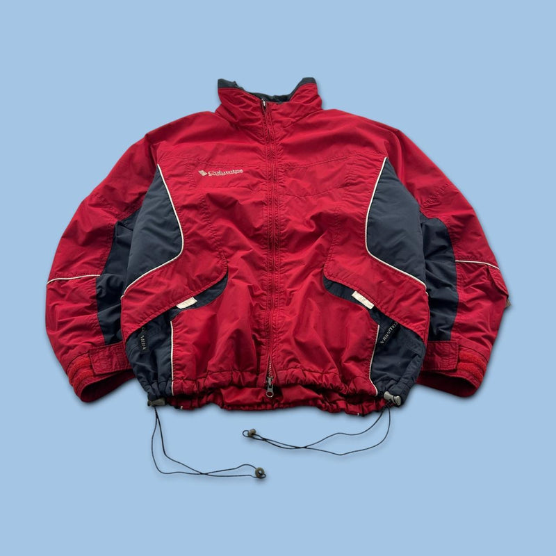 VINTAGE Y2K COLUMBIA TECHNICAL UTILITY SKI JACKET RED