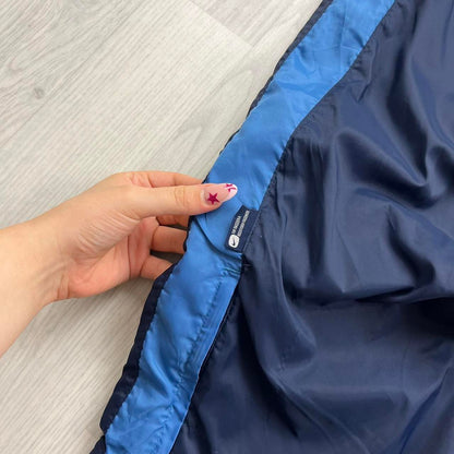 VINTAGE Y2K NIKE BAGGY TECHNICAL TRACKSUIT BOTTOMS NAVY BLUE