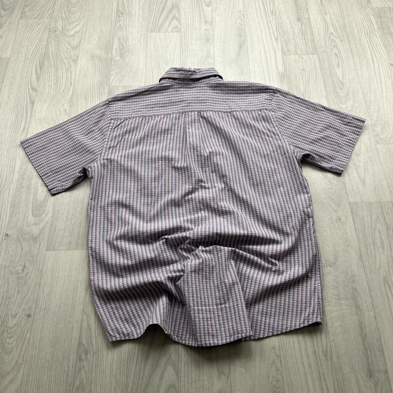 VINTAGE Y2K DOCKERS SHORT SLEEVE CHECKERED SHIRT