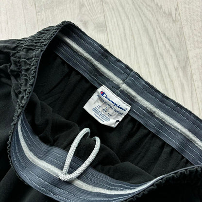 VINTAGE 00s CHAMPION BAGGY LIGHTWEIGHT SWEATPANTS BLACK
