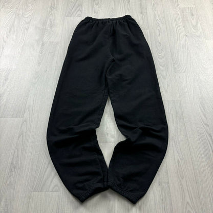 VINTAGE 00s CHAMPION COLLEGE COTTON SWEATPANTS BLACK