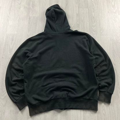VINTAGE Y2K NIKE ZIP HOODIE BLACK