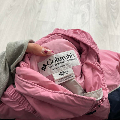 VINTAGE 00s COLUMBIA PADDED UTILITY JACKET PINK