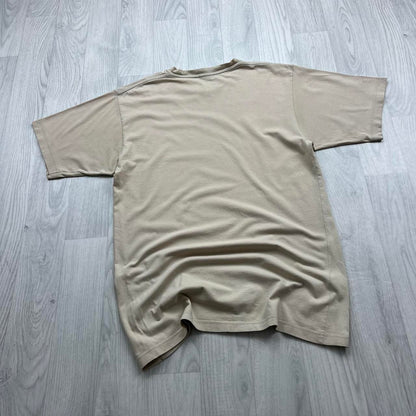 VINTAGE Y2K NIKE TEMPLATE LOGO T SHIRT CREAM