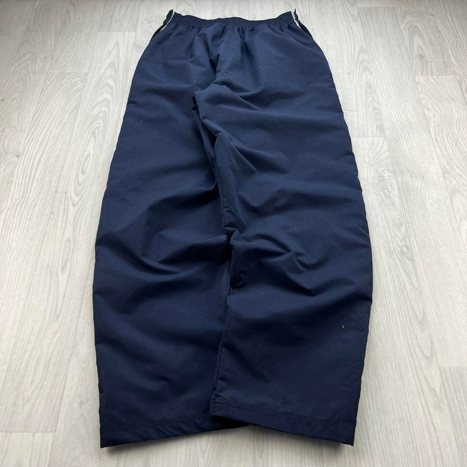VINTAGE Y2K STARTER POPPER TRACKSUIT BOTTOMS NAVY