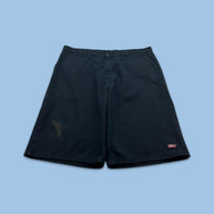 VINTAGE Y2K DICKIES BAGGY SKATER SHORTS BLACK