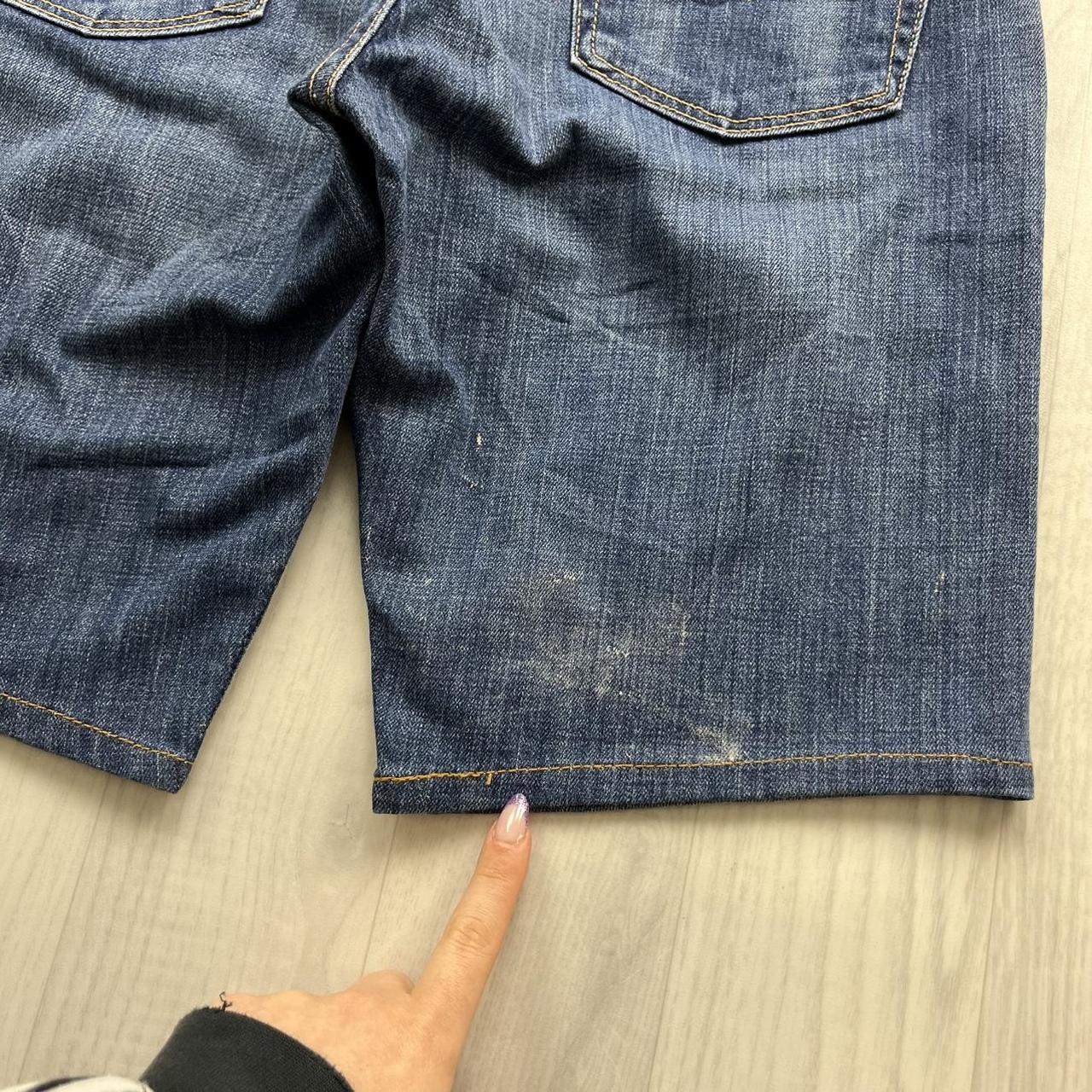 VINTAGE 00s LEVIS 513 JORTS BLUE