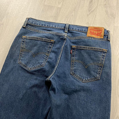 VINTAGE LEVIS 514 RED TABS STRAIGHT LEG JEANS BLUE