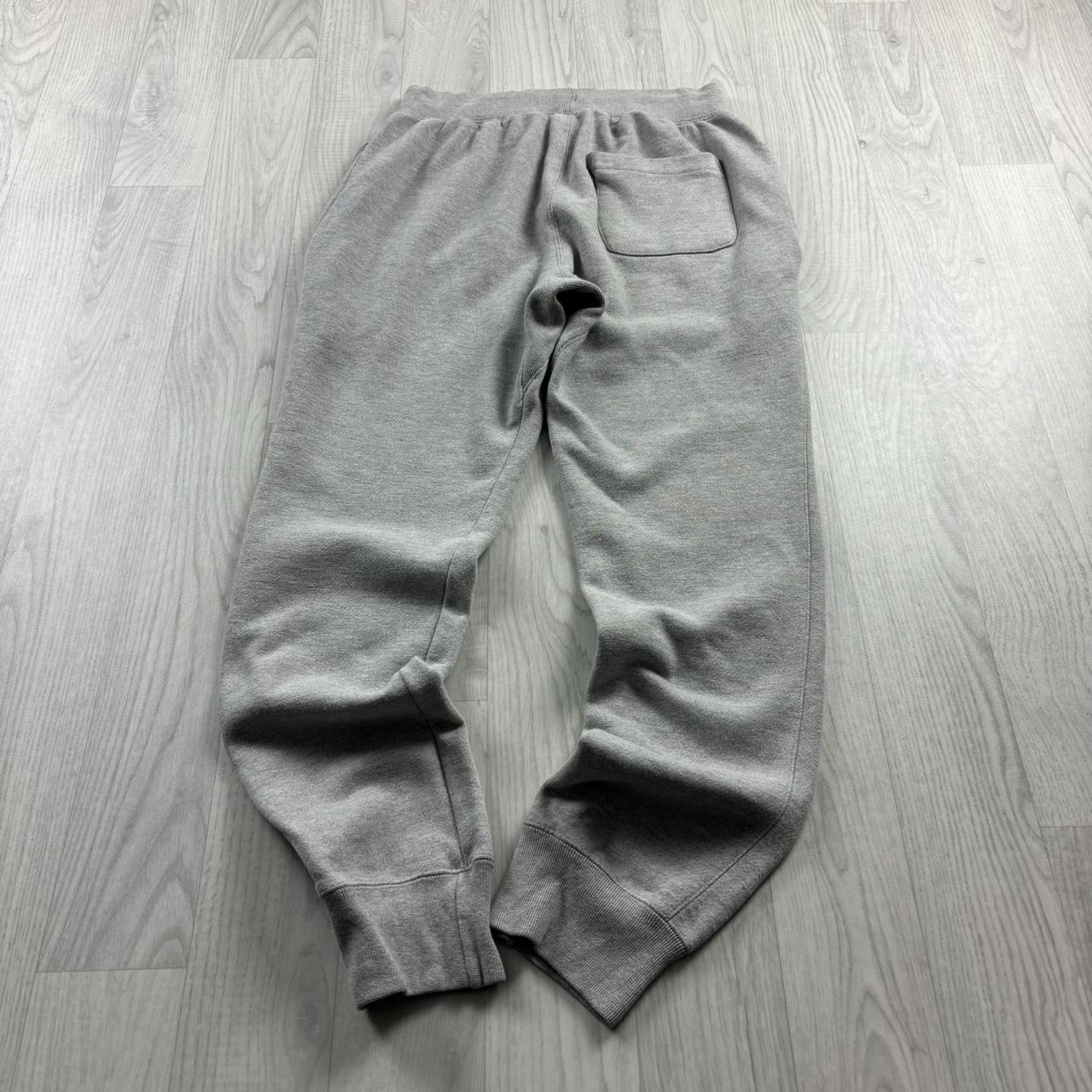 VINTAGE CHAMPION REVERSE WEAVE BAGGY COTTON SWEATPANTS GREY