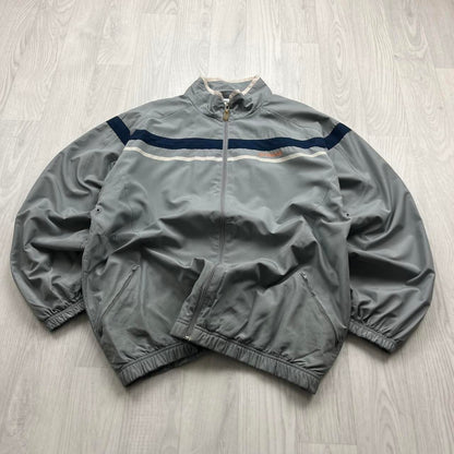 VINTAGE Y2K REEBOK WINDBREAKER TRACKSUIT JACKET GREY