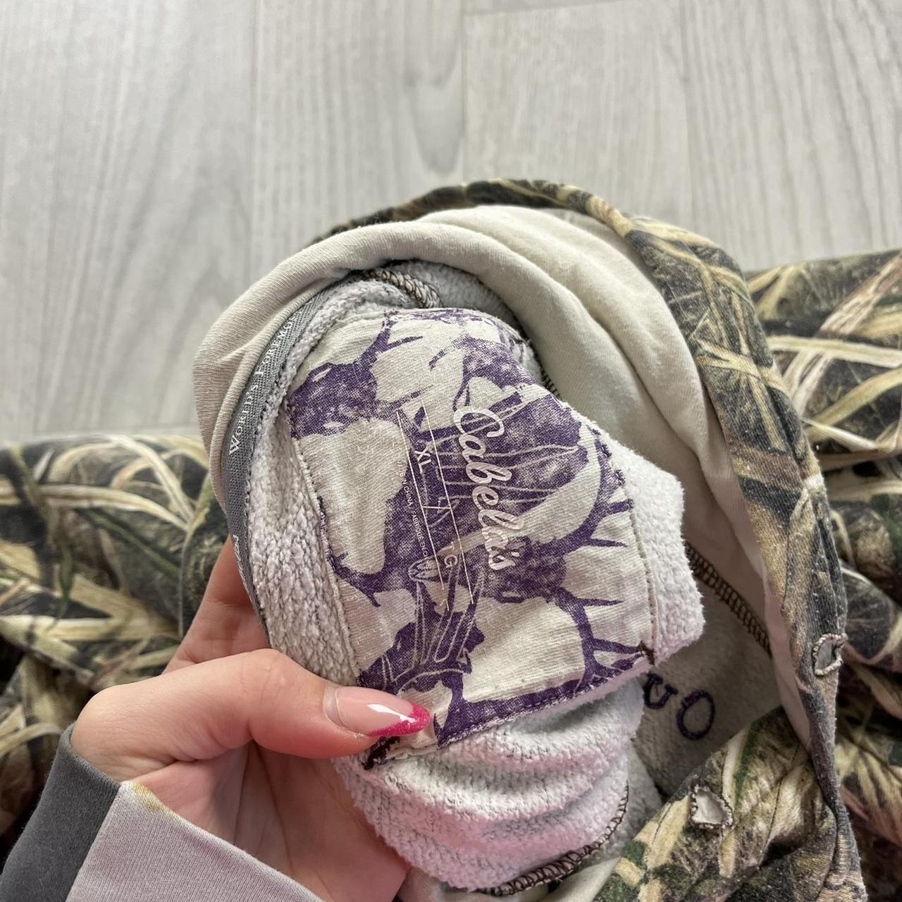 VINTAGE CABELAS REALTREE HOODIE CAMO